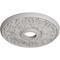 Ekena Millwork Apollo Ceiling Medallion (Canopies up to 5 5/8"), 16 1/2"OD x 3 5/8"ID x 1 1/8"P, Ultra Pure White CM16APUWF - alternate 4